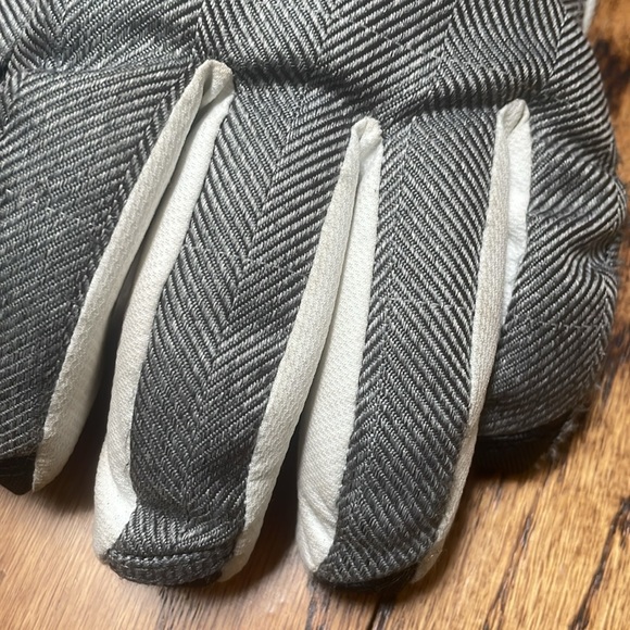 Head Outlast Waterproof winter gloves sz M gray pattern white black zip … - Picture 4 of 12